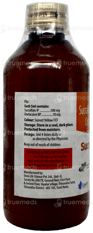 Sucralcoat O Peppermint Flavour Sugar Free Suspension 200Ml